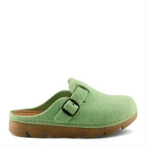 NEW FLEXUS women's clogger platform clog in green